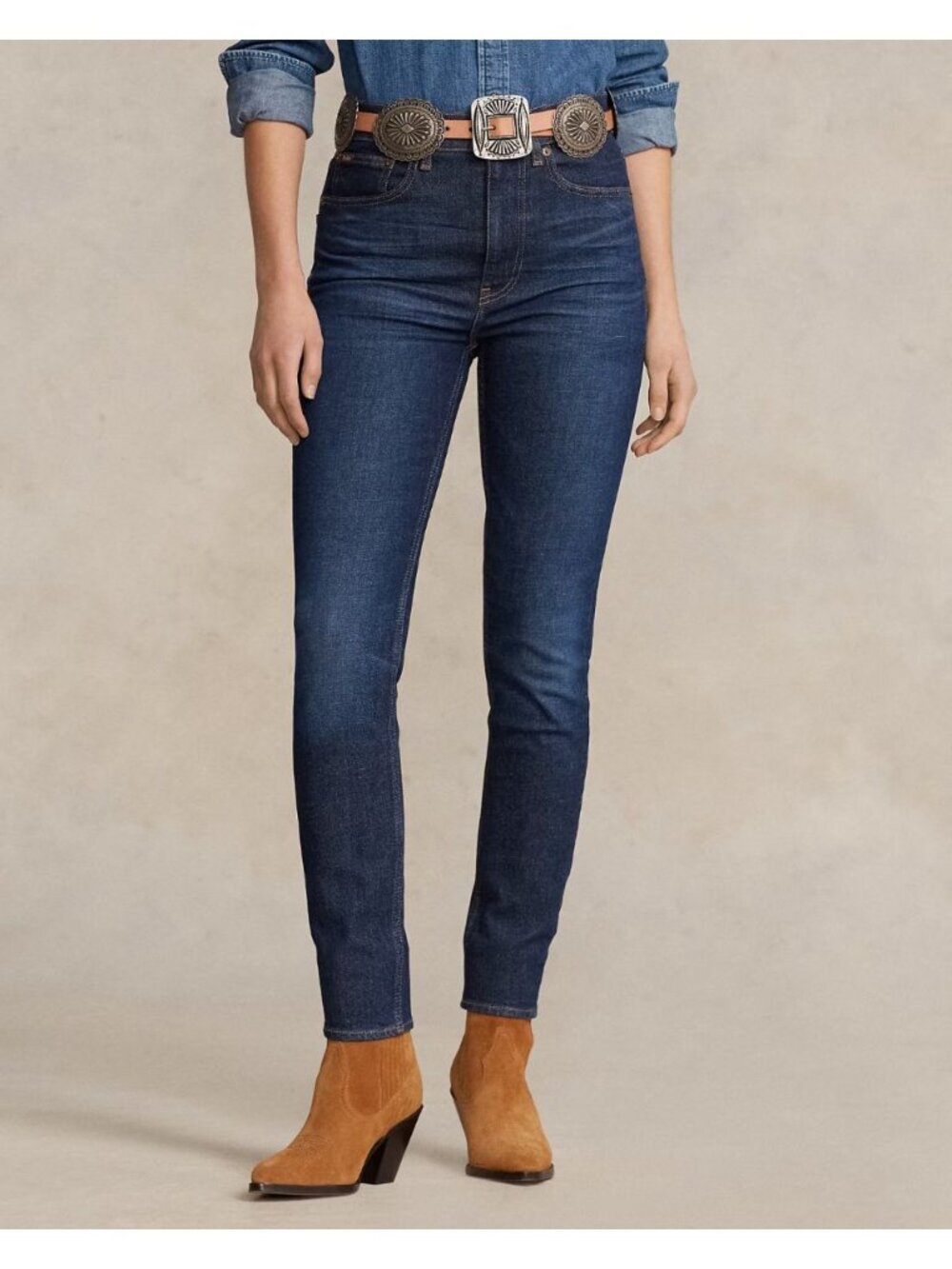 NEW Polo Ralph Lauren Women's 25 High-Rise Skinny Ankle Jean • Reg Price $198 - Picture 3 of 6